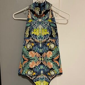FREE PEOPLE HI NECK Bodysuit